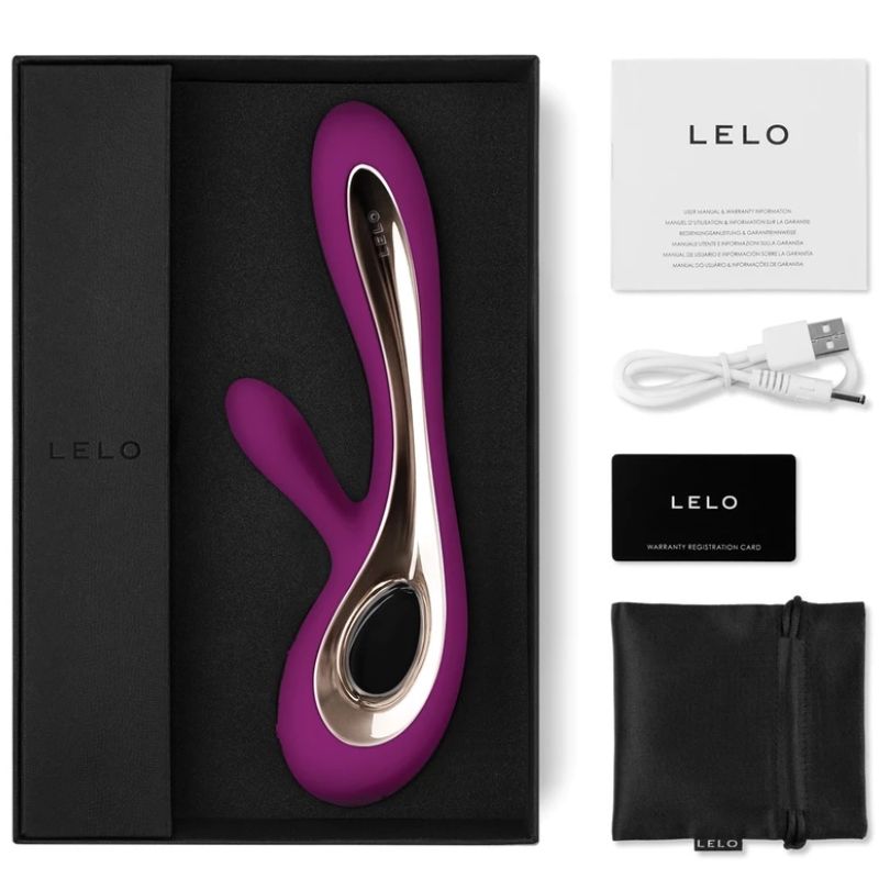 LELO - SORAYA 2 VIBRATORE CONIGLIO VIOLA