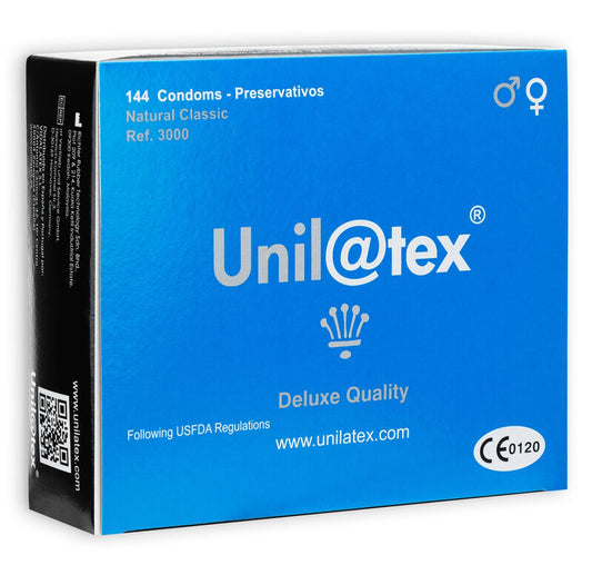 UNILATEX - PRESERVATIVI NATURALI 144 UNITÀ
