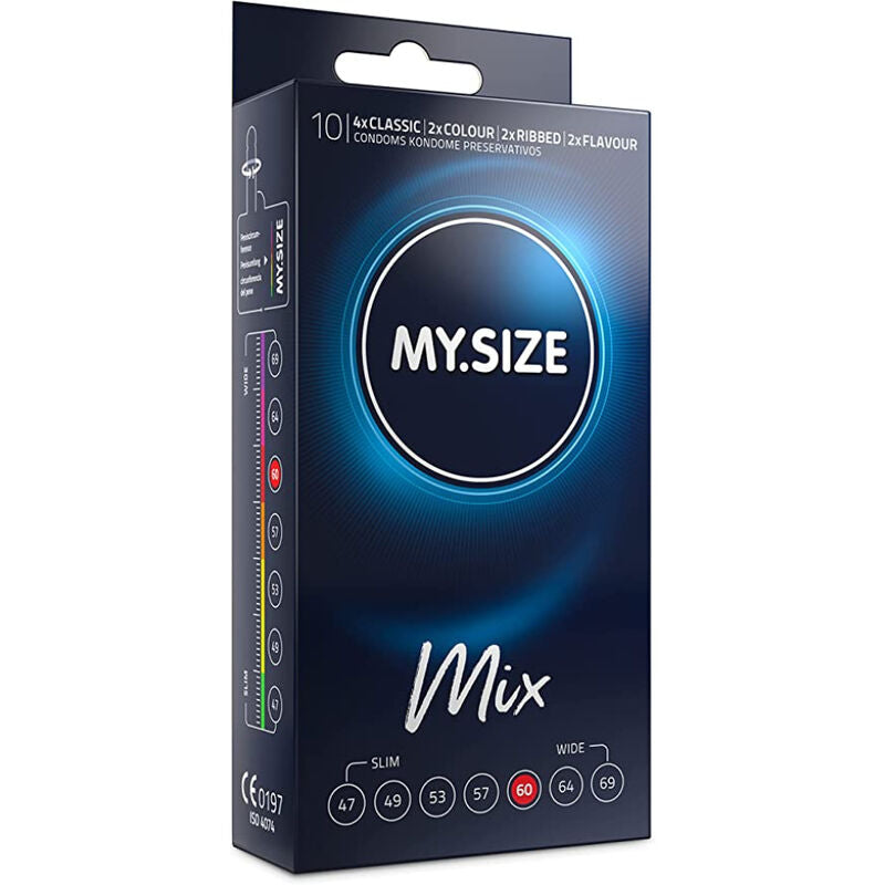 MY SIZE - PRESERVATIVI MISTI 60 MM 10 UNITÀ