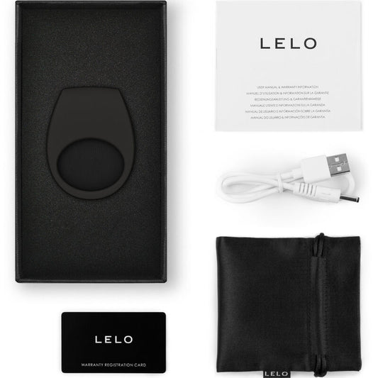 LELO - TOR 3 BLACK VIBRATING RING