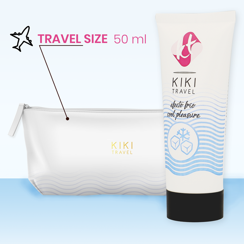 KIKÍ TRAVEL - 50 ML COLD EFFECT INTENSIFYING SLIDING GEL