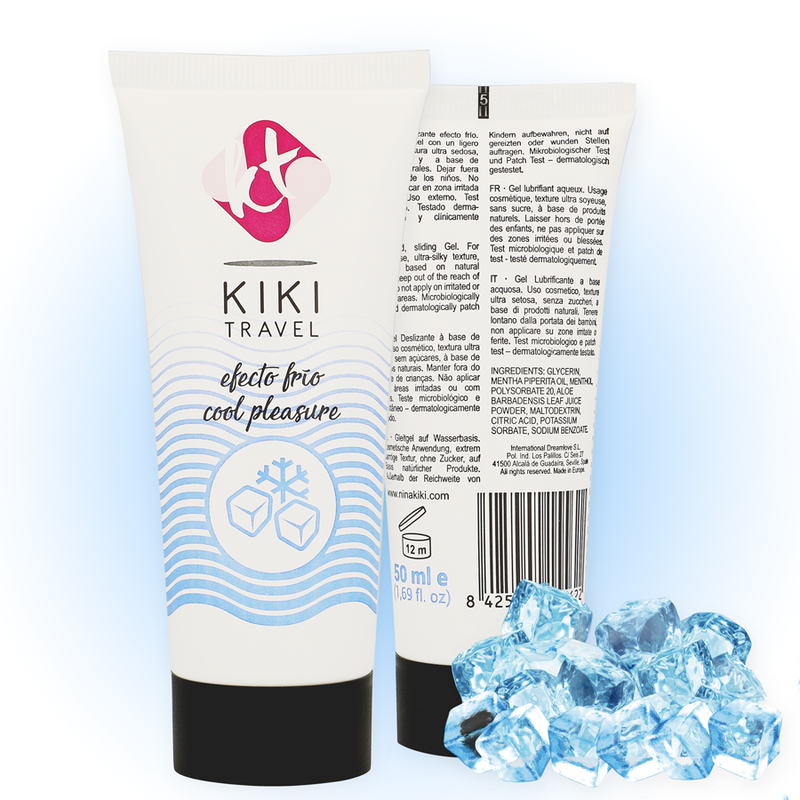 KIKÍ TRAVEL - 50 ML COLD EFFECT INTENSIFYING SLIDING GEL