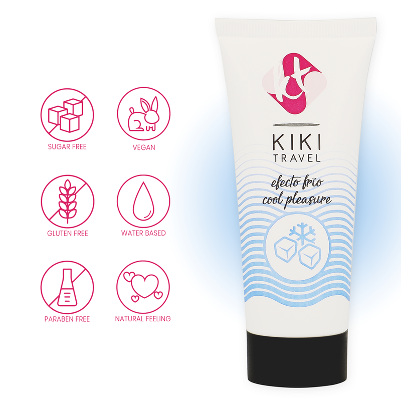 KIKÍ TRAVEL - 50 ML COLD EFFECT INTENSIFYING SLIDING GEL