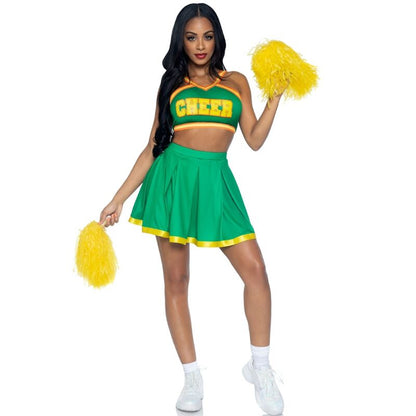 LEG AVENUE - COSTUME DA CHEERLEADER VERDE M/L
