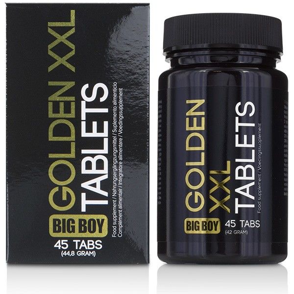 COBECO - BIG BOY GOLDEN XXL CAPSULE PER L'INGRANDIMENTO DEL PENE 45 CAPSULE