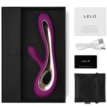 LELO - SORAYA 2 VIBRATORE CONIGLIO VIOLA