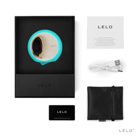LELO - ORA 3 STIMOLATORE PER IL SESSO ORALE VERDE ACQUA