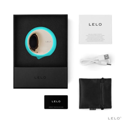LELO - ORA 3 STIMOLATORE PER IL SESSO ORALE VERDE ACQUA