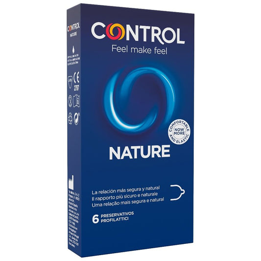 CONTROLLO - ADAPTA NATURE PRESERVATIVI 6 UNITÀ